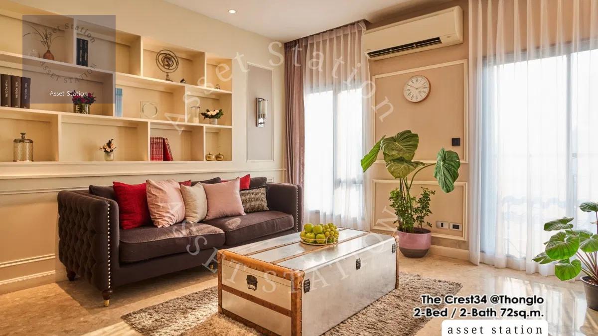 🔥ราคาดี! The Crest Sukhumvit 34 — ห้องใหญ่ ใกล้ BTS ทองหล่อ!🔥