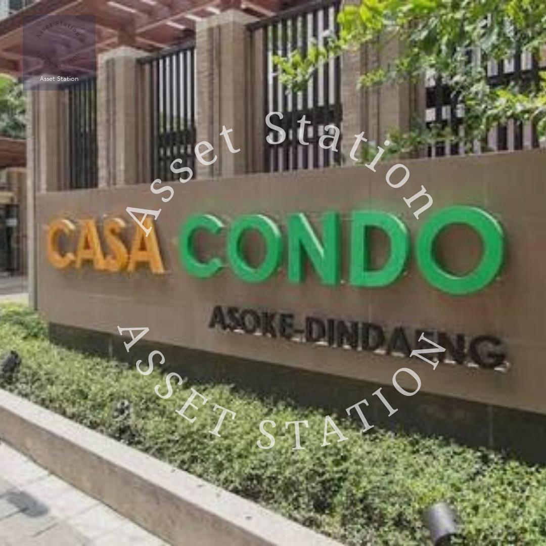 💥ขายด่วน! CASA Asoke – Dindaeng ห้องหรูแต่งครบ ใกล้ MRT พระราม 9🏢