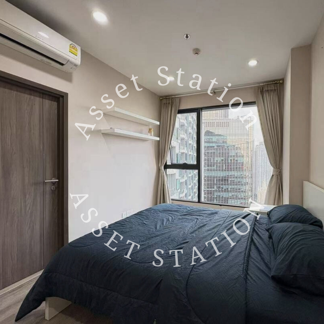 🚈✨ ราคาดีที่สุด! Ideo Mobi Asoke I เฟอร์ครบพร้อมอยู่ 🏢 ใกล้ MRT เพชรบุรี