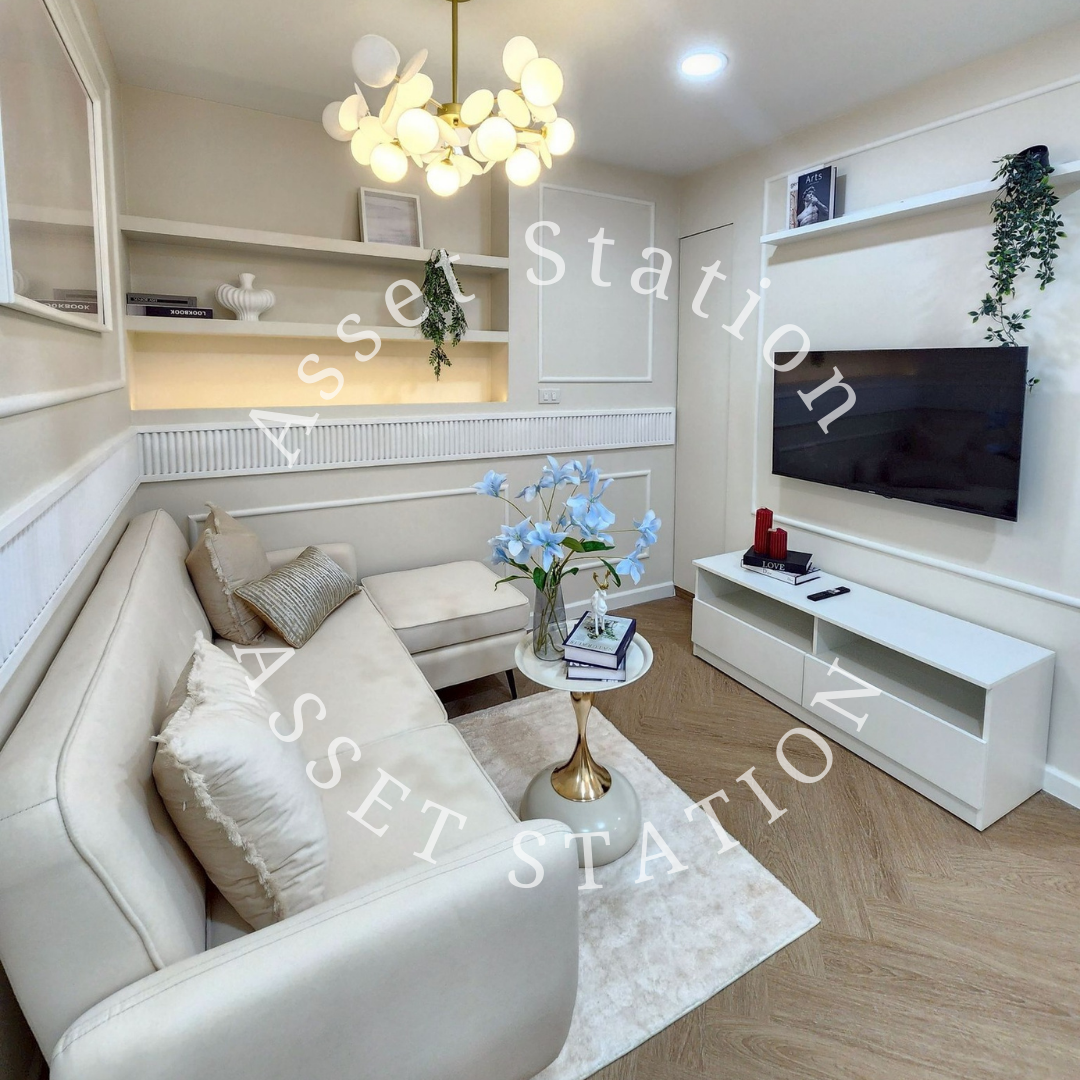 🚈✨ขาย! Srivara Mansion 1 - ศรีวรา แมนชั่น 1 ใกล้ MRT ศูนย์วัฒนธรรมแห่งประเทศไทย  เฟอร์ครบพร้อมอยู่ 🏢