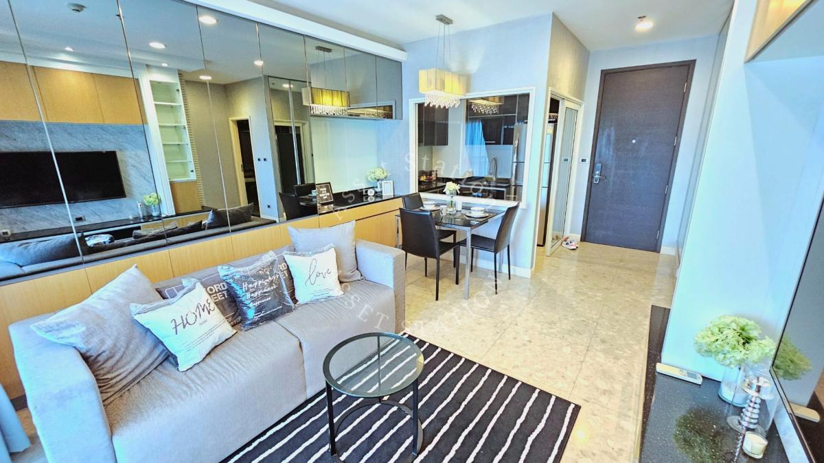 🏢ขายห้องสวย คอนโด The Crest Sukhumvit 34 ห้องใหญ่ เฟอร์ครบ Yield ดี | BTS ทองหล่อ💎✨