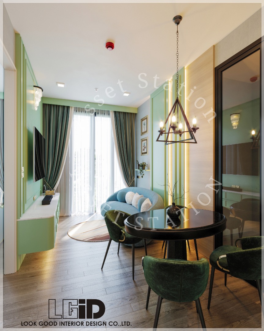 💥FOR RENT💥The Address Siam ห้องแต่งโดยอินทีเรีย เฟอร์ครบ พร้อมเข้าอยู่ BTS ราชเทวี