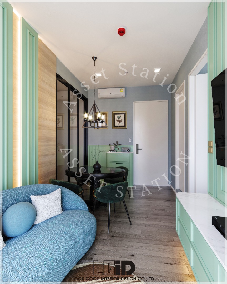 💥FOR RENT💥The Address Siam ห้องแต่งโดยอินทีเรีย เฟอร์ครบ พร้อมเข้าอยู่ BTS ราชเทวี