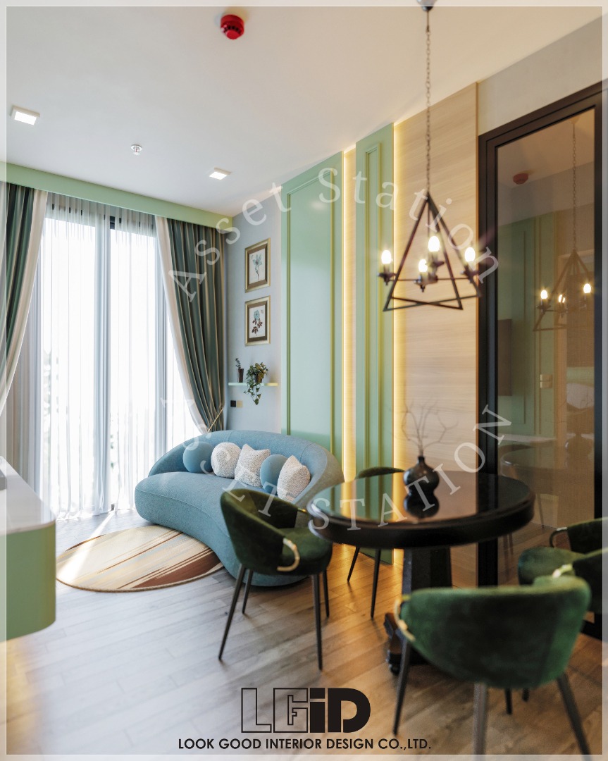 💥FOR RENT💥The Address Siam ห้องแต่งโดยอินทีเรีย เฟอร์ครบ พร้อมเข้าอยู่ BTS ราชเทวี