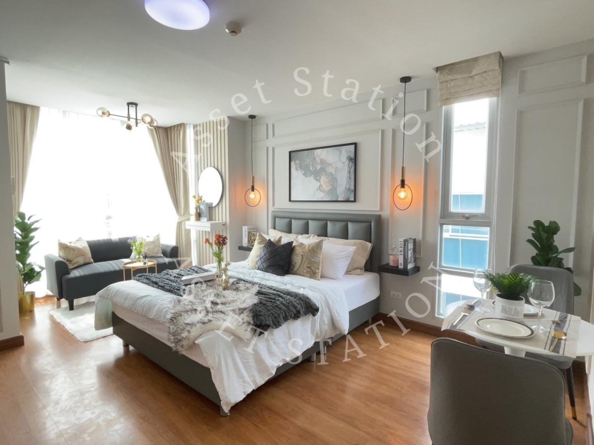 💥ขายด่วน✨ คอนโด The Kris Express 2 ห้องสวยแต่งครบพร้อมเฟอร์  ใกล้ MRT รัชดาภิเษก🚅