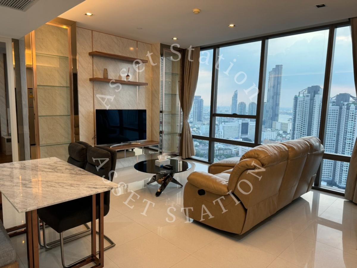 🏢💎ให้เช่า✨ คอนโดหรู THE BANGKOK SATHORN ห้องใหญ่สำหรับนักธุรกิจ ใกล้ BTS สุรศักดิ์