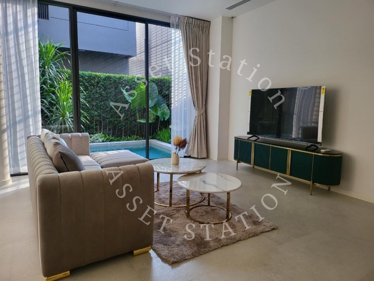 🏠ให้เช่า บ้านเดี่ยว BuGaan Rama 9-Meng Jai หรูหราแต่งครบ ใกล้ MRT ศูนย์วัฒนธรรม💎🛣️