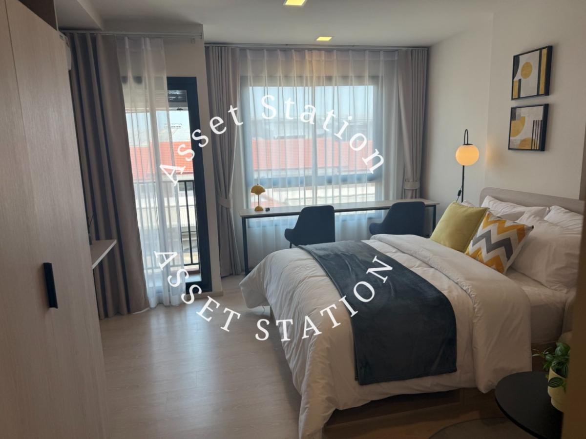 เด็กม.กรุงเทพห้ามพลาด 🏢dcondo Vivid Rangsit ห้อง Studio ตรงข้ามมหาวิทยาลัยกรุงเทพ