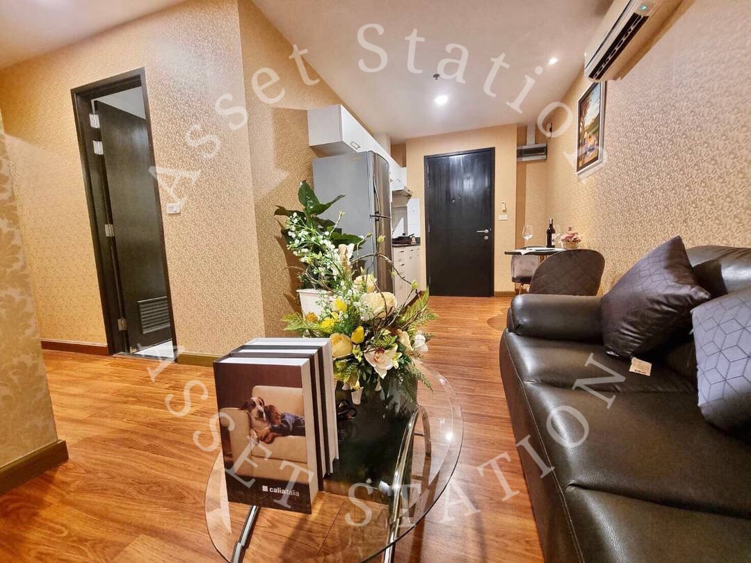 FOR RENT💎🏢Diamond Ratchada 12 ห้องใหญ่ 2 นอน ราคาดีมาก | MRT ห้วยขวาง💎