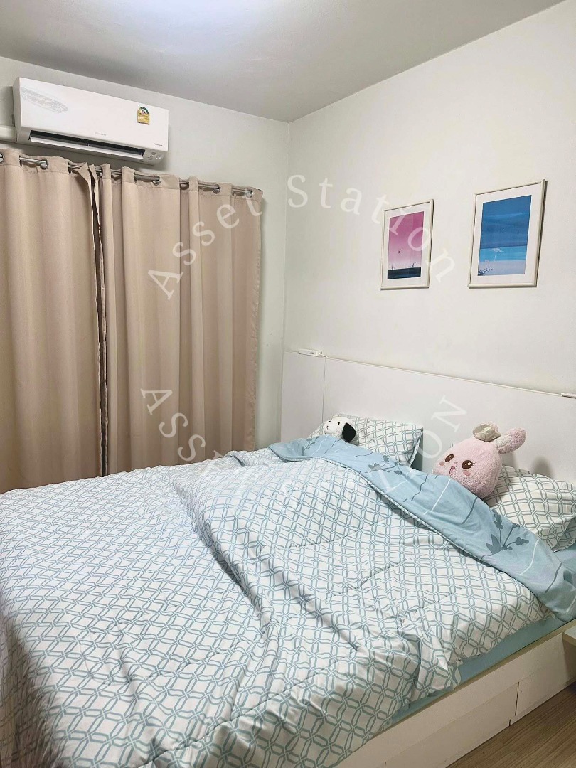 SELL💎🏢a space Asoke-Ratchada ห้อง Studio กว้าง ห้องพร้อมเฟอร์ MRT พระราม 9💎