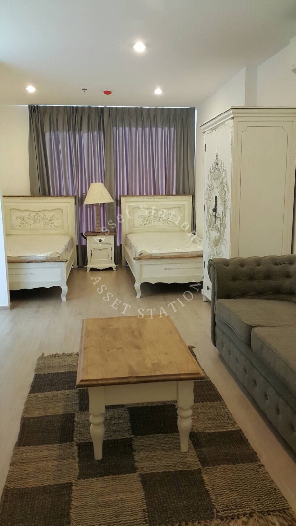 เด็กจุฬาหาเพื่อนมาด่วน!💎IDEO Q Chula-Samyan ห้อง Studio มี2เตียง ✨แต่งครบ ใกล้ MRT สามย่าน🏢