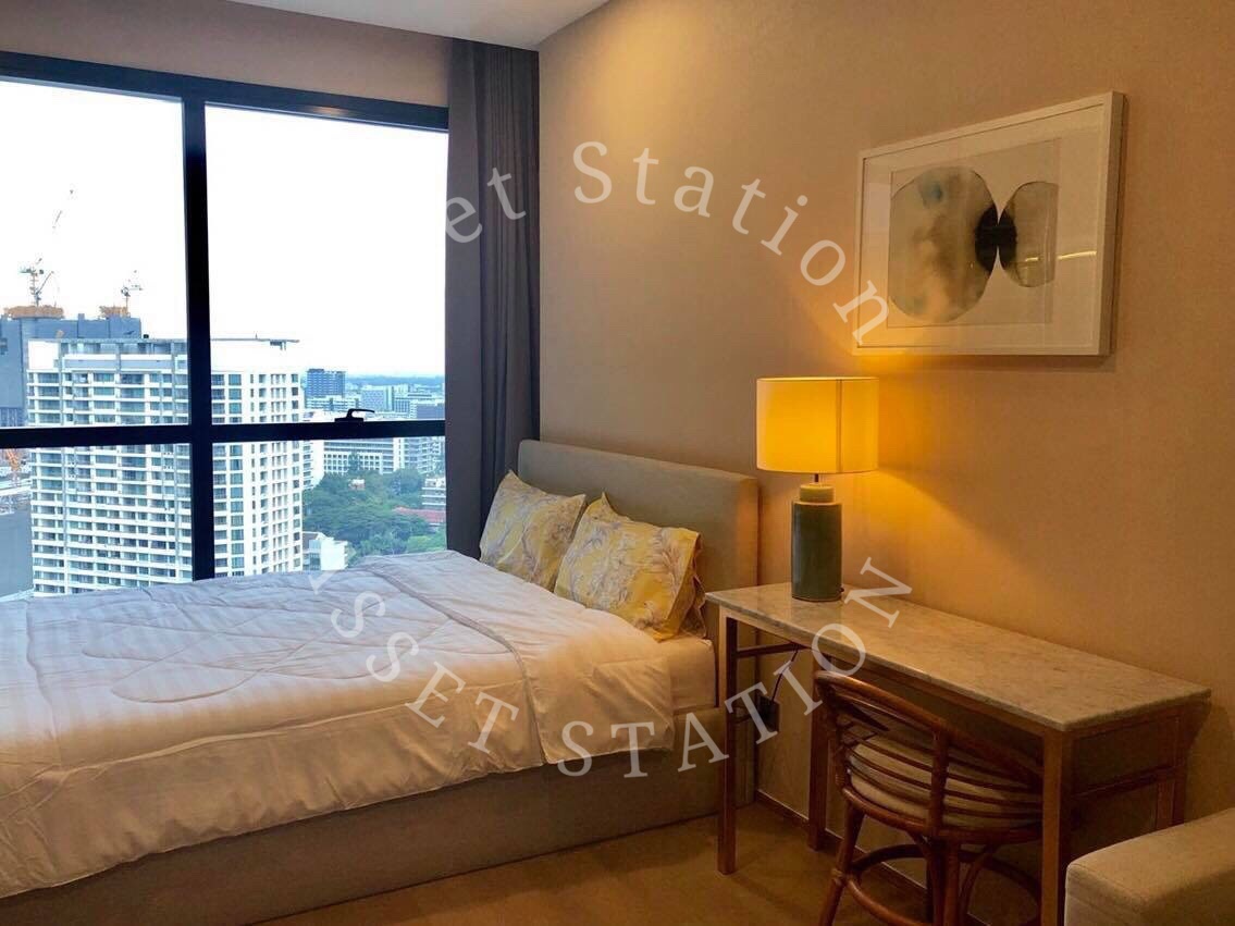 ห้องว่างพร้อมเข้าอยู่🏢Ashton Chula-Silom ห้อง Studio ใกล้ MRT สามย่าน💎