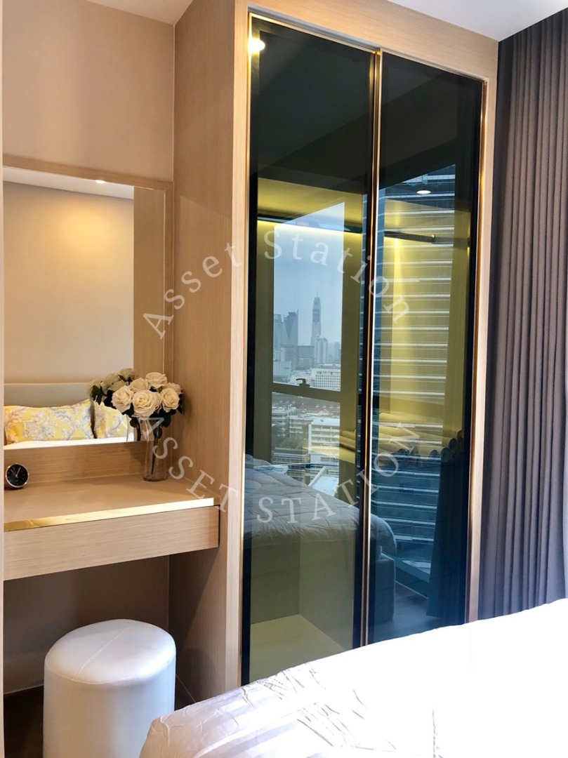 ห้องว่างพร้อมเข้าอยู่🏢Ashton Chula-Silom ห้อง Studio ใกล้ MRT สามย่าน💎