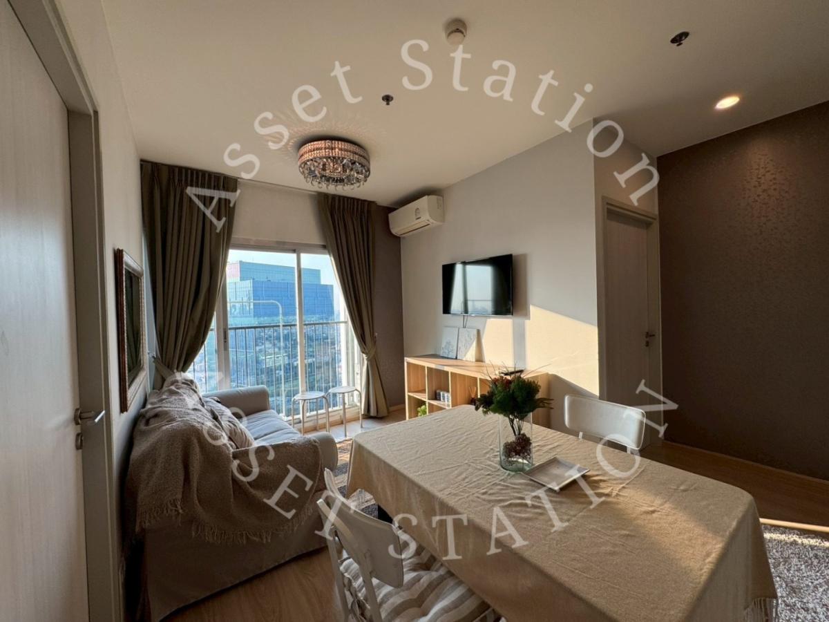 🏢ให้เช่าห้องแต่งสวย Noble Revolve Ratchada 2 ห้องกว้าง ชั้นสูงวิวเมือง BTS ศูนย์วัฒนธรรม💎