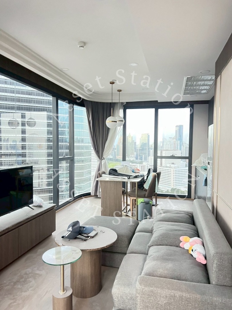 ขายด่วน💎คอนโด Ashton Chula-Silom ห้องมุมโค้ง วิวเมืองสุดอลังการ 2ห้องนอนราคาดีมาก  🚇