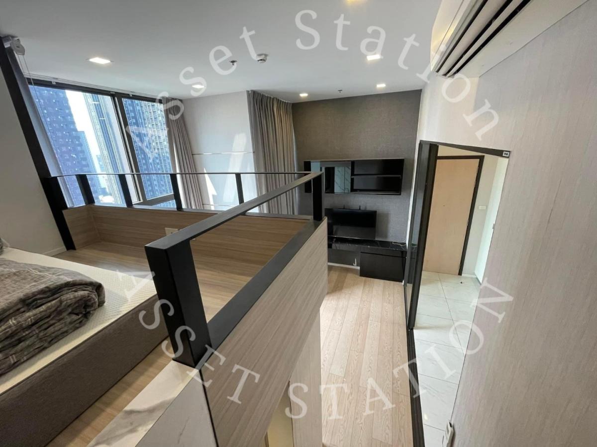 🏙️💎 ให้เช่า Chewathai Residence Asoke ชั้นสูงวิวเมือง เฟอร์ครบ พื้นที่กว้าง 🏢 | MRT พระราม 9