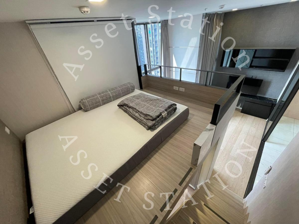 🏙️💎 ให้เช่า Chewathai Residence Asoke ชั้นสูงวิวเมือง เฟอร์ครบ พื้นที่กว้าง 🏢 | MRT พระราม 9