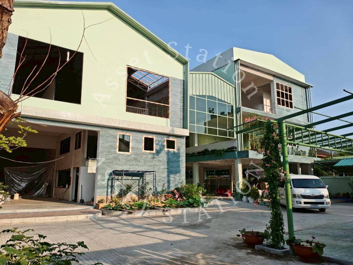 🏢อาคาร 2 หลังให้เช่าในซอยเรวดี 7 นนทบุรี (แยกเช่าได้) เหมาะทำออฟฟิศ โกดังสินค้า พื้นที่เก็บของ 🏠