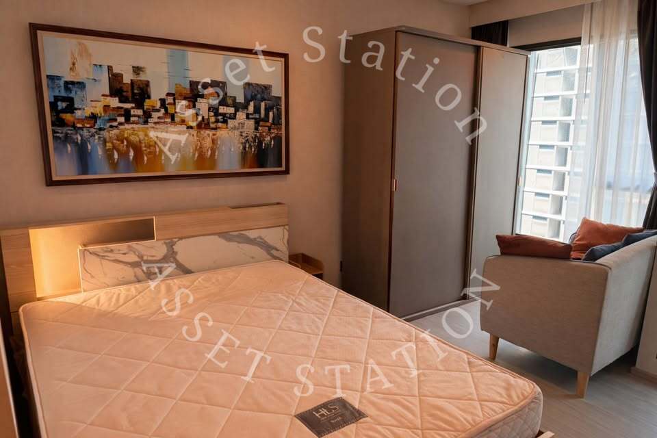  🏢ให้เช่า ห้องพร้อมอยู่ Life Asoke - Rama 9 แต่งครบราคาดี ใกล้ MRT พระราม 9🚅