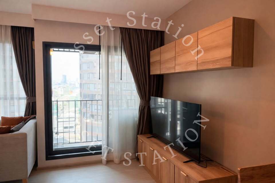  🏢ให้เช่า ห้องพร้อมอยู่ Life Asoke - Rama 9 แต่งครบราคาดี ใกล้ MRT พระราม 9🚅