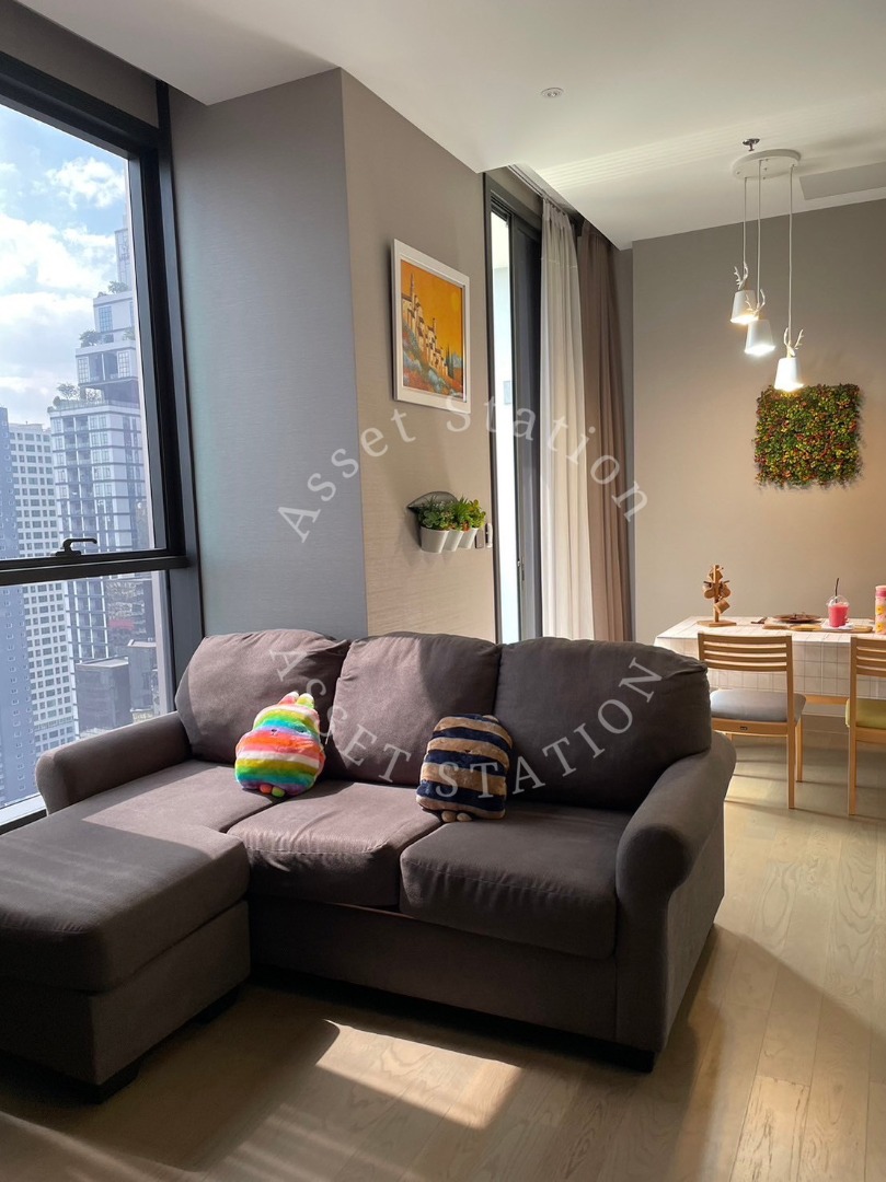 [สัญญา 2 ปี]💎🌟พร้อมเช่า คอนโดหรู THE ESSE at SINGHA COMPLEX ห้องกว้างเป็นสัดส่วน วิวเมือง | MRT เพชรบุรี🏢💎