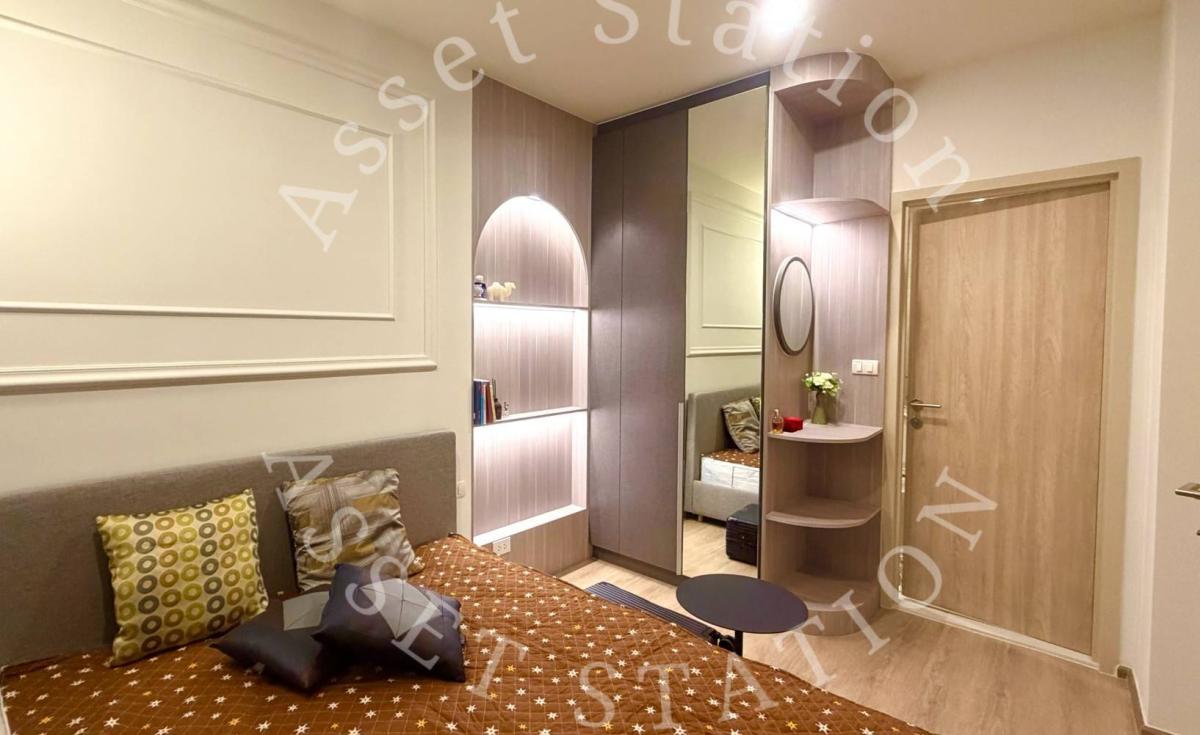 💎 ให้เช่า ห้องแต่งสวย Nue District R9 ชั้นสูงวิวเมือง ห้องเฟอร์ครบพร้อมเข้าอยู่ ติด MRT พระราม 9 🌟