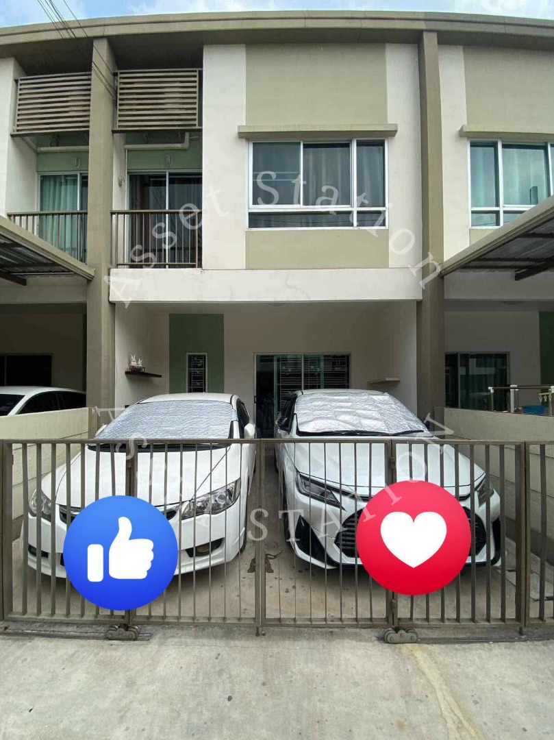 🏠ทาวน์โฮมพร้อมเข้าอยู่! @ หมู่บ้านลุมพินีทาวน์วิลล์ เพิ่มสิน-วัชรพล🏢