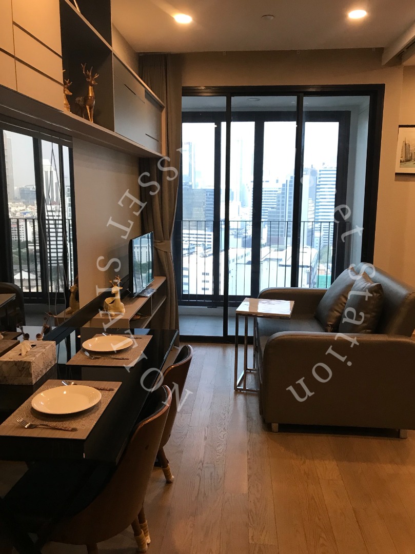 🏢ห้องว่างให้เช่า คอนโดหรู Ashton Chula-Silom ทำเลใจกลางเทือง ห้องแต่งครบพร้อมเข้าอยู่ เด็กจุฬาห้ามพลาด🏙️