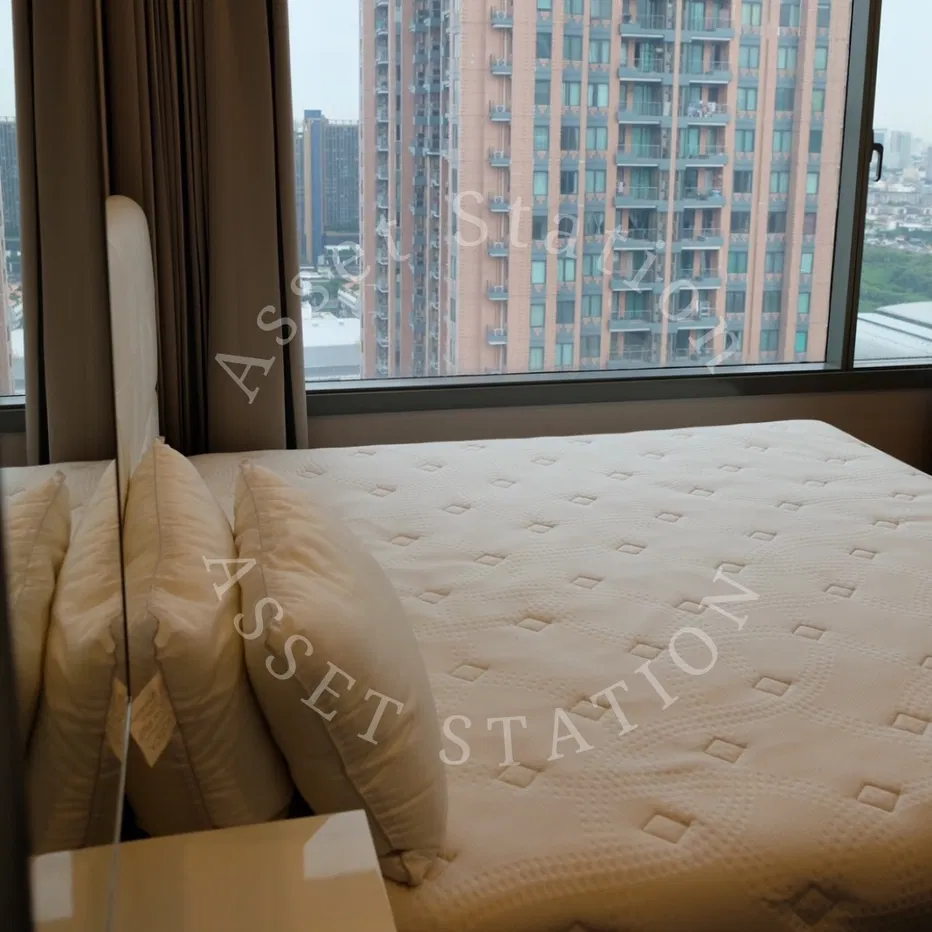 🏢💎ให้เช่า Q Asoke ห้องมุมเงียบสงบ ห้องแต่งครบพร้อมเฟอร์ | MRT เพชรบุรี🏙️