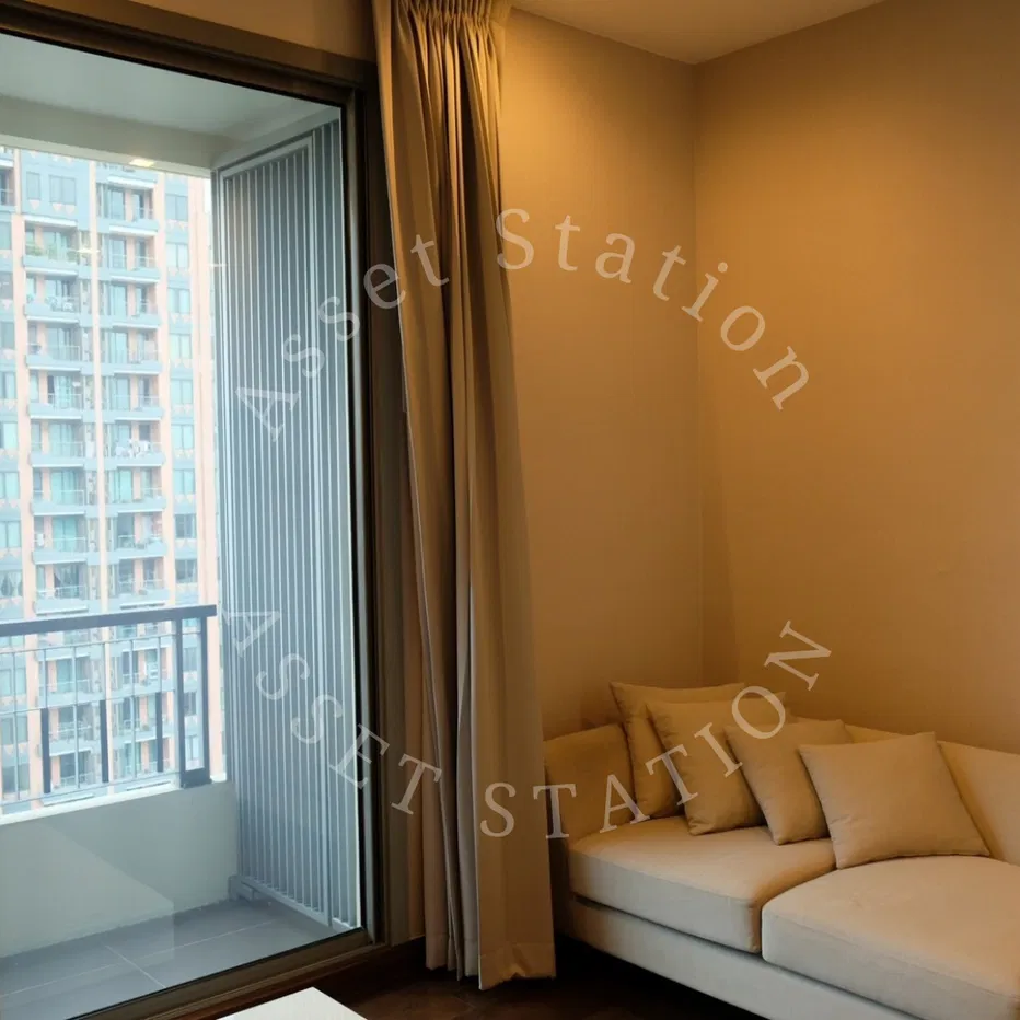 🏢💎ให้เช่า Q Asoke ห้องมุมเงียบสงบ ห้องแต่งครบพร้อมเฟอร์ | MRT เพชรบุรี🏙️