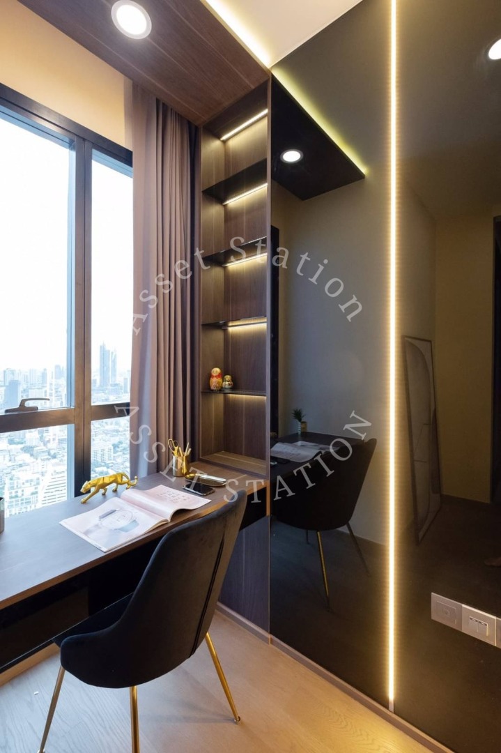 🔥 ให้เช่า Ashton Chula-Silom | ติด MRT สามย่าน | ใกล้จุฬาฯ | เฟอร์ครบ พร้อมอยู่