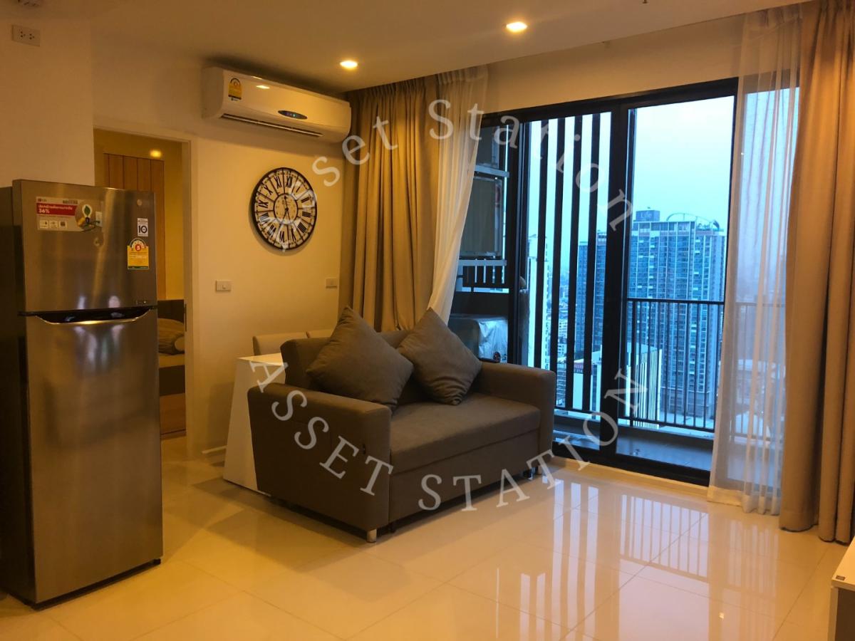 🏙️💎พร้อมเช่า💎  Quinn Ratchada 17 ห้องพร้อมเฟอร์บิ้วท์อินครบ พร้อมเข้าอยู่ใกล้ MRT สุทธิสาร🚅