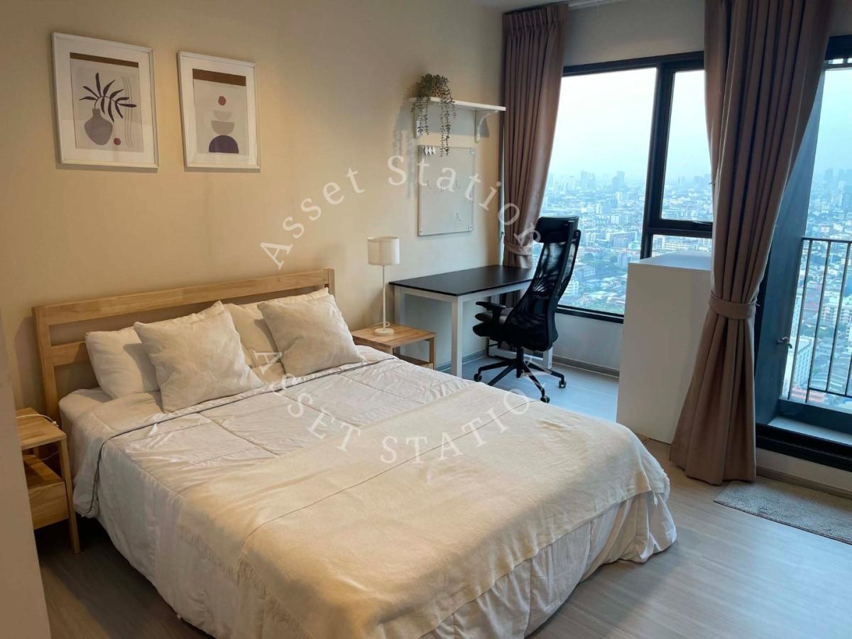 🏢ให้เช่า Life Asoke – Rama 9 💎 ห้องแต่งสวย ชั้นสูงวิวเมืองไม่บล็อค วิวหลักล้าน ราคาดีมาก✨