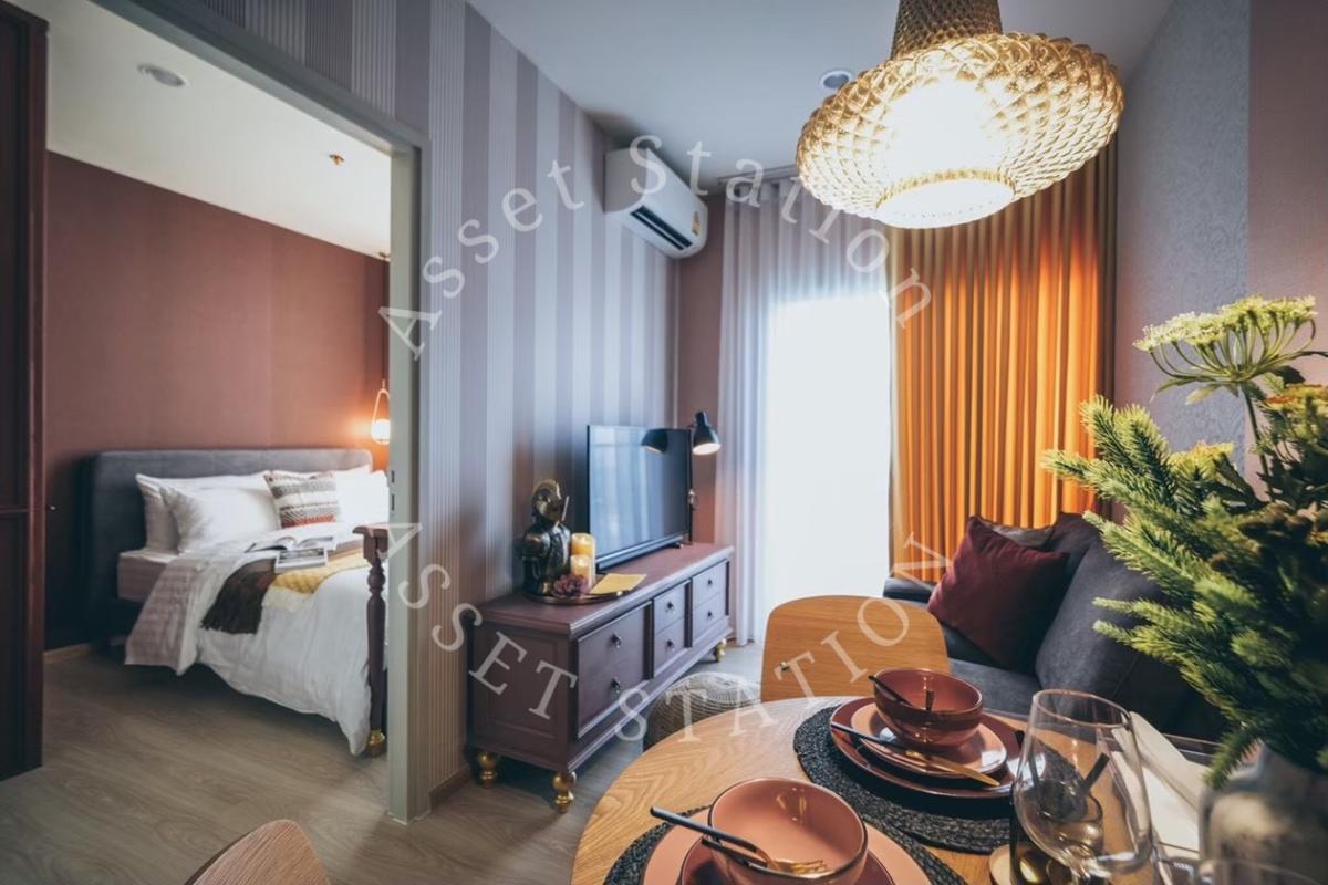 ว่างพร้อมเช่า🏙️ Noble Revolve Ratchada 2 ห้องแต่งสวย เก็บกระเป๋าเข้ามาอยู่ได้เลย✨