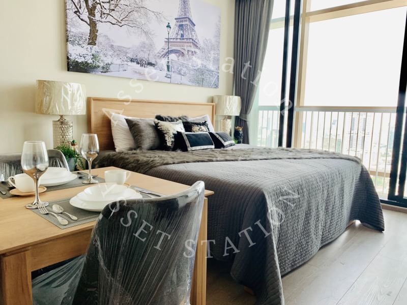 💎🏙️คอนโดหรู Park 24 ห้อง Studio ชั้นสูงวิวเมือง ทำเลใจกลางเมือง ใกล้ BTS พร้อมพงษ์