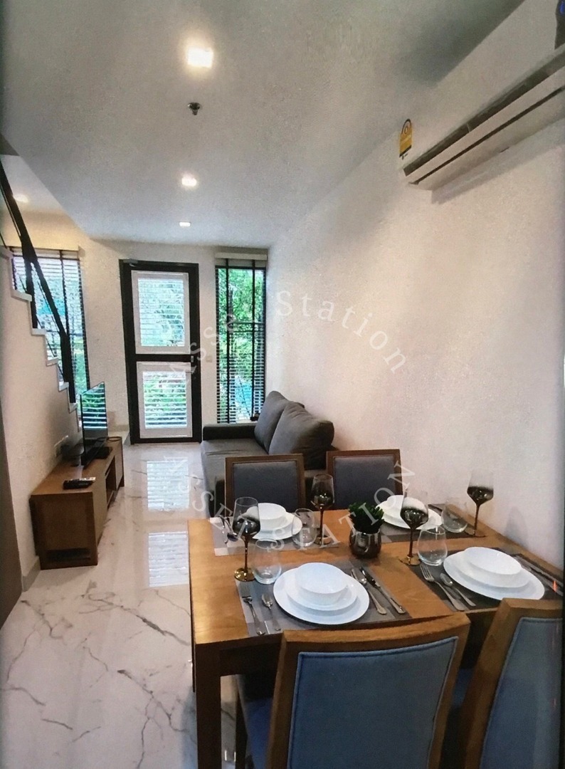 🌟ว่างพร้อมเช่า คอนโดหรู IDEO MOBI Sukhumvit 81 ห้อง Duplex 1b1b ใกล้ BTS อ่อนนุช💎