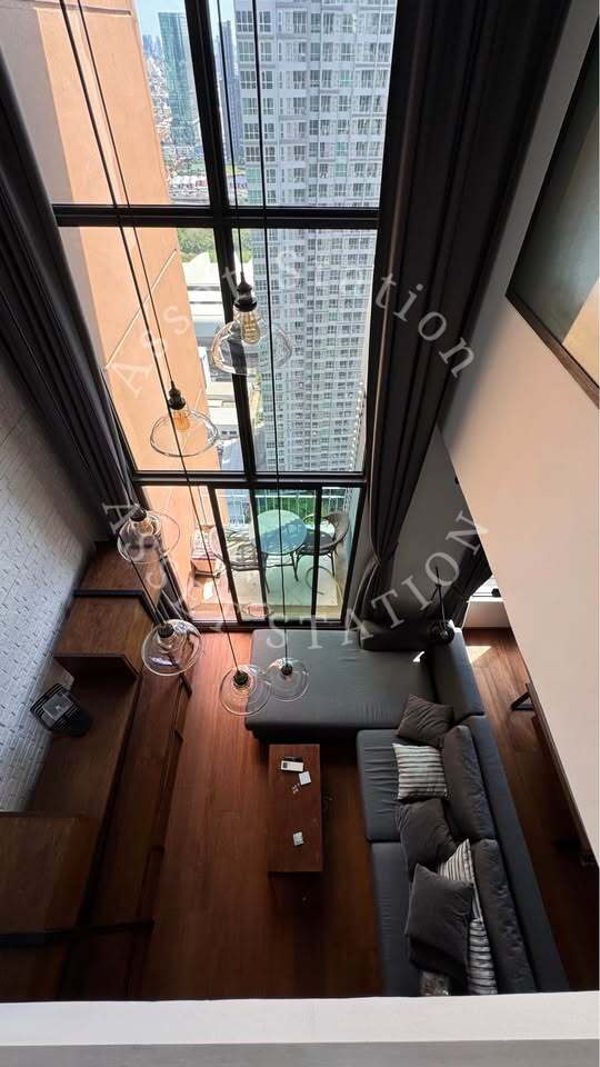 ห้องว่างพร้อมเช่า ‼️ Villa Asoke ห้อง Duplex หรู ห้องกว้าง 80 ตร.ม. ชั้นสูงวิวกรุงเทพใกล้ MRT เพชรบุรี🏢