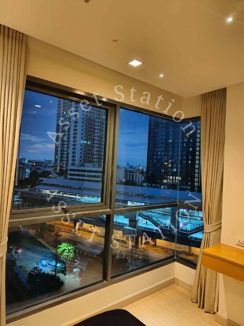 🏢ให้เช่า IDEO Mobi Sathorn ห้องแต่งสวย ห้องมุมวิวถนน ติด BTS กรุงธนบุรี 80 เมตร💎