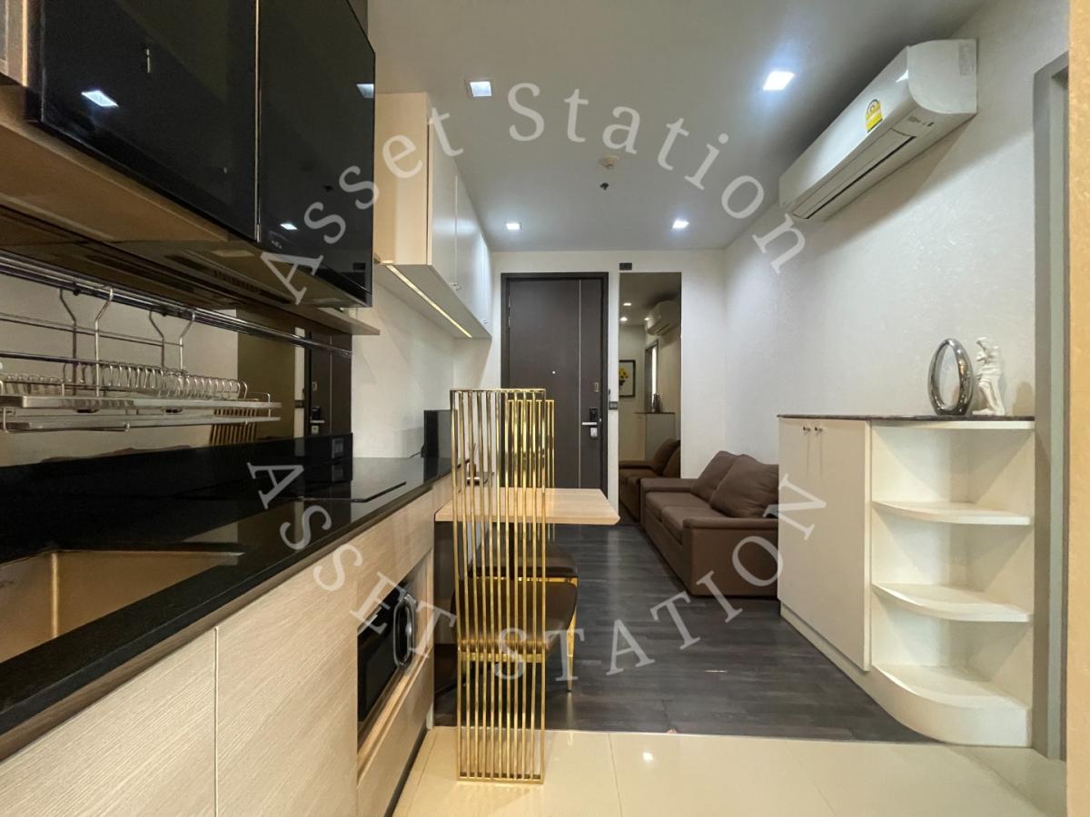 🏢พร้อมเช่า The Line Asoke - Ratchada คอนโดหรูห้องสวย เฟอร์ครบ แบ่งสัดส่วนชัด ใกล้ MRT พระราม 9