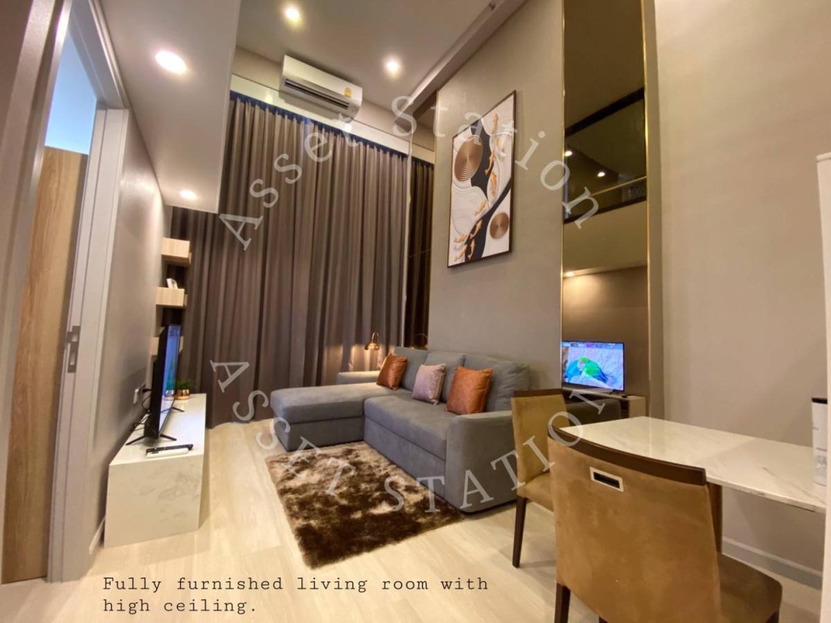 🏙️Knightsbridge Prime Sathorn✨ห้องหรู ชั้นสูงวิวเมือง เฟอร์ครบสไตล์โมเดิร์น🚅BTS ช่องนนทรี