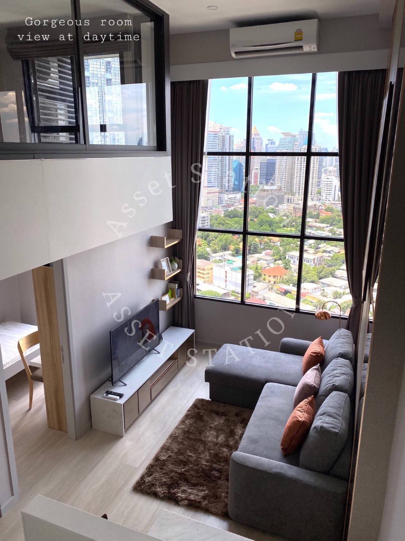 🏙️Knightsbridge Prime Sathorn✨ห้องหรู ชั้นสูงวิวเมือง เฟอร์ครบสไตล์โมเดิร์น🚅BTS ช่องนนทรี