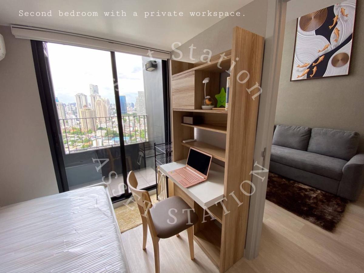 🏙️Knightsbridge Prime Sathorn✨ห้องหรู ชั้นสูงวิวเมือง เฟอร์ครบสไตล์โมเดิร์น🚅BTS ช่องนนทรี