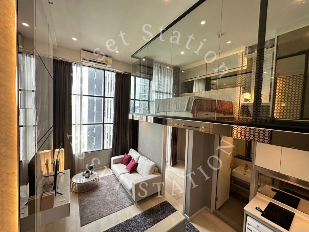 ให้เช่า💎Knightsbridge Prime Sathorn ห้อง Duplex 2ห้องนอน ชั้นสูงวิวเมือง ห้องแต่งสวย BTS ช่องนนทรี