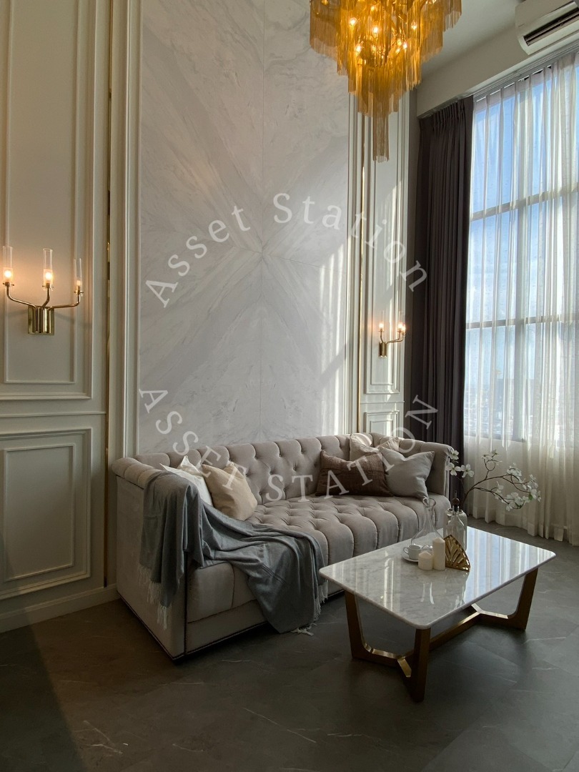 💎Knightsbridge Prime Sathorn ห้อง Duplex ชั้นสูงวิวเมือง เฟอร์ครบครันแต่งพร้อมอยู่ | BTS ช่องนนทรี🏙️