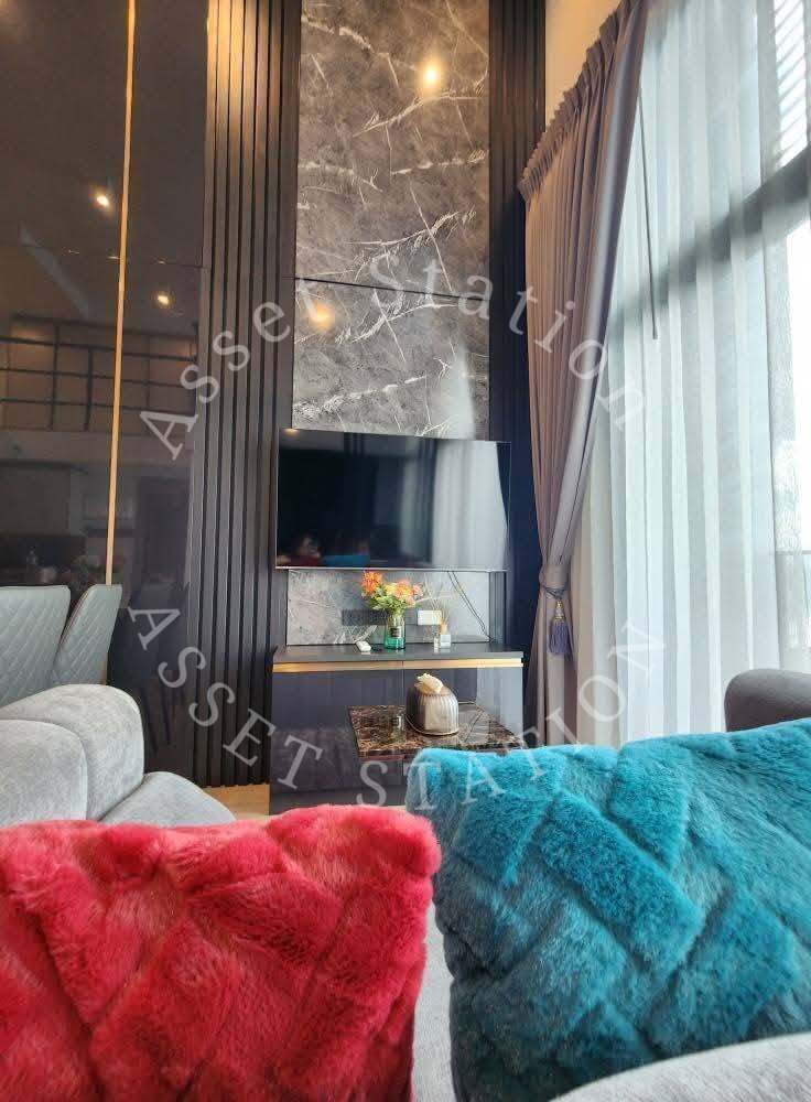 💎ให้เช่าด่วน! Ideo Rama9 - Asoke ห้อง Duplex แต่งหรูเฟอร์ครบครัน | MRT พระราม 9🏢