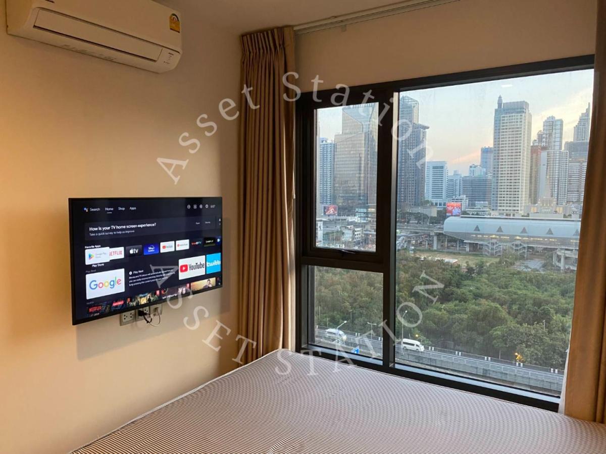 ให้เช่า 🏢คอนโด Life Asoke Hype ห้องแต่งเฟอร์ครบ ชั้นสูงวิวไม่บล็อค ใกล้ มศว | MRT พระราม 9✨