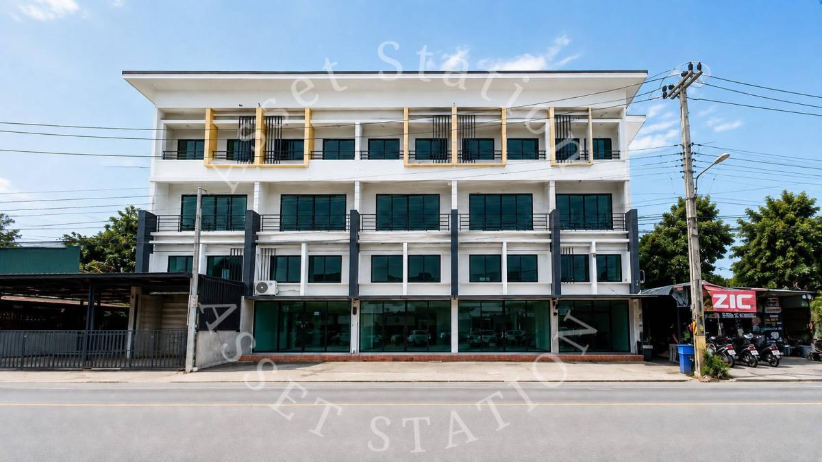 อาคารพาญิชย์ คลอง3 ลำลูกกา | ใกล้ ตลาดกลางลาดสวาย 💰กู้เกินได้เป็นล้าน